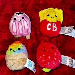 Cutie Beans (CB Foodies) LOT Strawberry Ice Cream Popsicle Fries with (3) cases